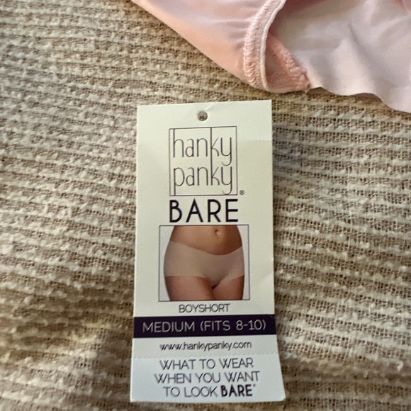 Hanky Panky boy shorts in pink size medium - Picture 2 of 4